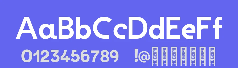 Parsons Modern Sans by Silva Shaleva — Sans Serif Font — thumbnail 3