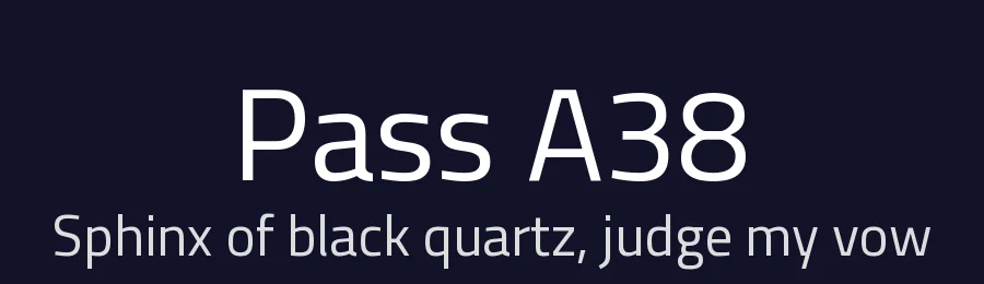 Pass A38 by Michele Casanova, Accademia di Belle Arti di Urbino — Sans Serif Font — thumbnail 2