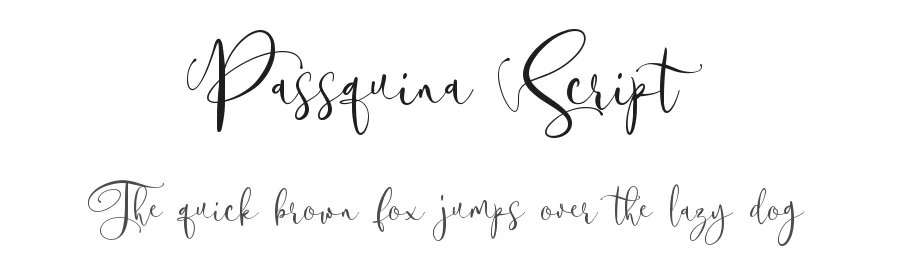 Passquina Script by Letter Battoyart 2019 - Ribut Riyayat — Script Handwritten Font