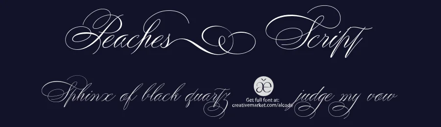 Peaches Script by Sukjana Almunandar — Script Handwritten Font — thumbnail 2