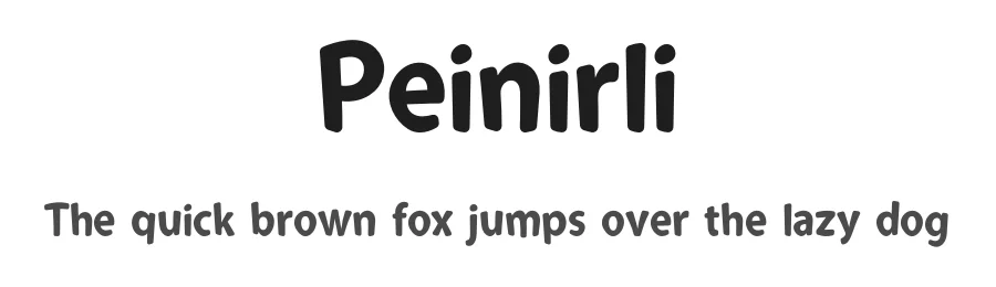 Peinirli by Christos Lentzaris — Script Handwritten Font