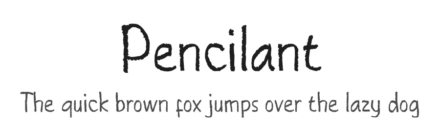 Pencilant — Script Handwritten Font