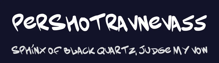 Pershotravneva55 by Max Shirko — Script Handwritten Font — thumbnail 2