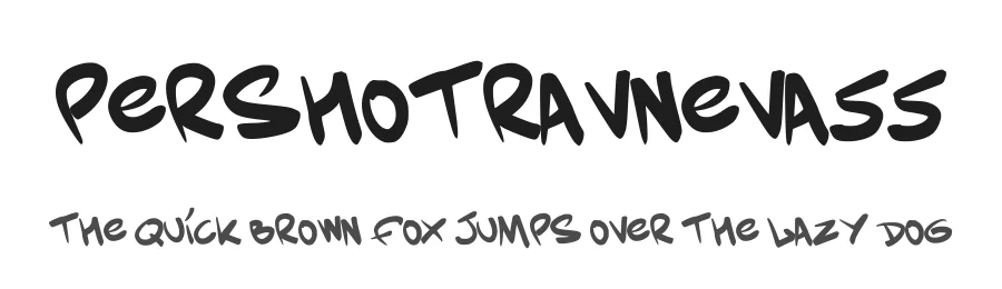 Pershotravneva55 by Max Shirko β Script Handwritten Font