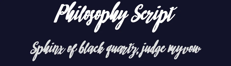 Philosophy Script by Mr. Hand Studio_Muhammad Rizal — Script Handwritten Font — thumbnail 2