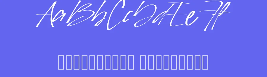 Pin Sign Script — Script Handwritten Font — thumbnail 3