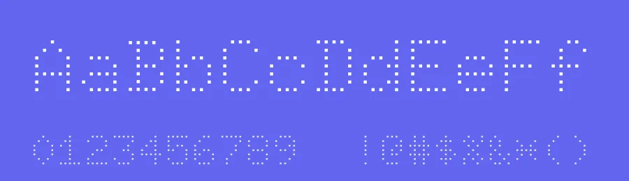 Pixel Panel by Óliver Lalan — Display Font — thumbnail 3