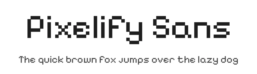 Pixelify Sans by Stefie Justprince — Display Font