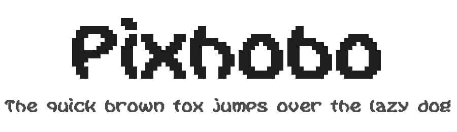Pixhobo by Piotrkowy โ Display Font