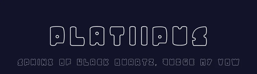 Platiipus — Script Handwritten Font — thumbnail 2