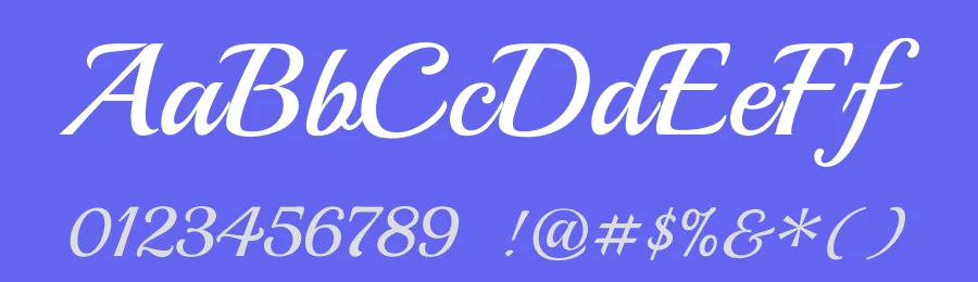 Playball by Robert E. Leuschke — Script Handwritten Font — thumbnail 3