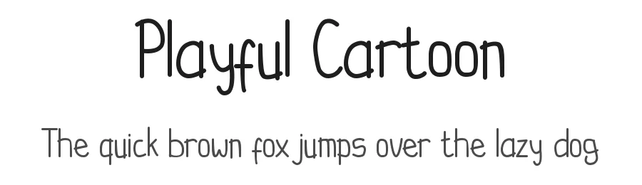 Playful Cartoon by skilldesain — Script Handwritten Font