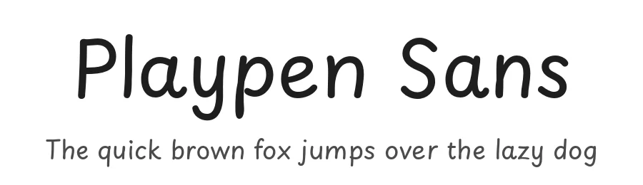 Playpen Sans by Laura Meseguer, Veronika Burian, José Scaglione — Script Handwritten Font