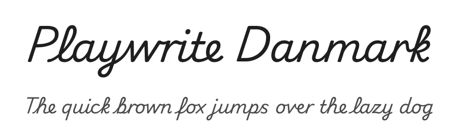 Playwrite Danmark