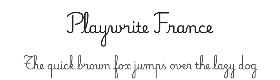 Playwrite France