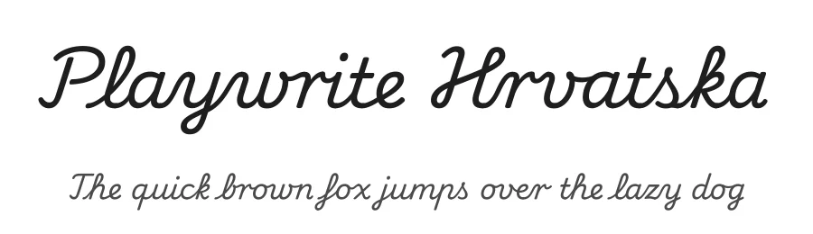 Playwrite Hrvatska