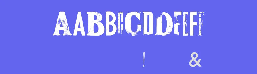 PlymouthPress by James Brocklehurst — Display Font — thumbnail 3