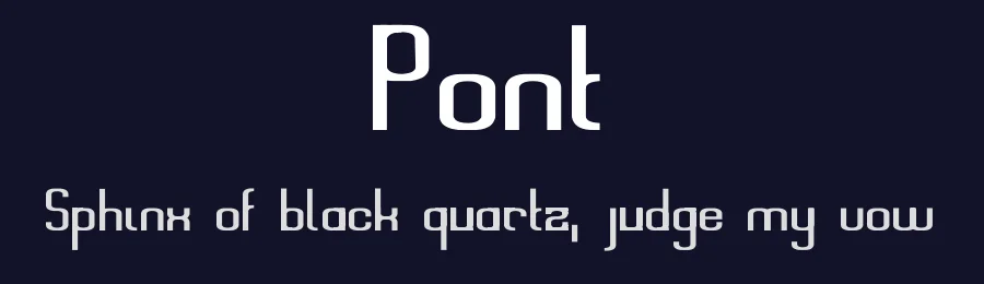 Pont — Sans Serif Font — thumbnail 2