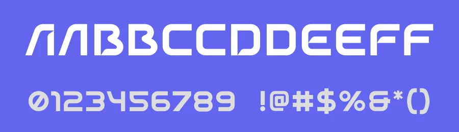 Project 9 by PINISIART TEAM — Display Font — thumbnail 3