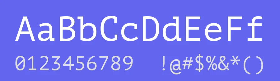 PT Mono by A.Korolkova, I.Chaeva — Slab Serif Font — thumbnail 3