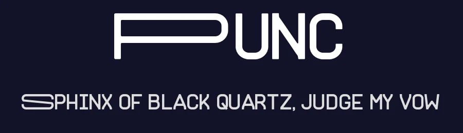Punc by The Kinetic — Sans Serif Font — thumbnail 2