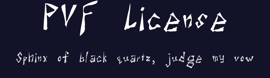 PVF License — Script Handwritten Font — thumbnail 2