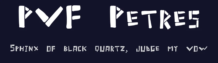 PVF Petres — Script Handwritten Font — thumbnail 2