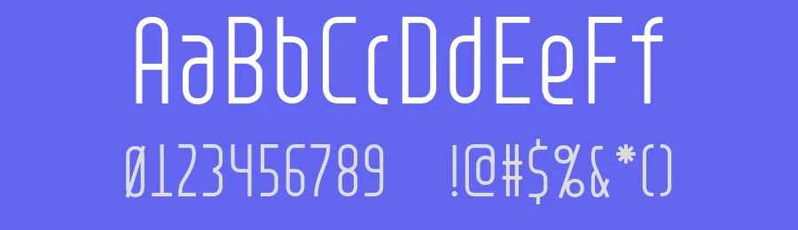 PVF Service — Sans Serif Font — thumbnail 3