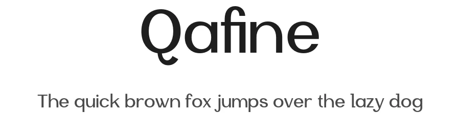 Qafine by Ragamkata Studio — Sans Serif Font