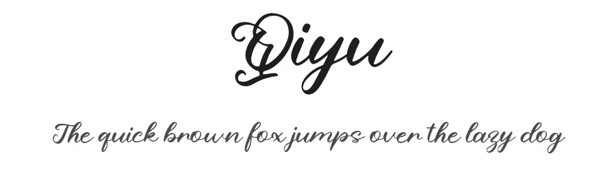 Qiyu by Forberas — Script Handwritten Font