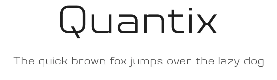Quantix by Habib Alfatul Akbar — Sans Serif Font