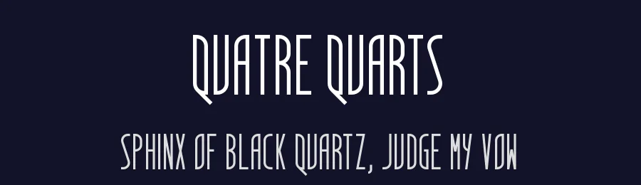 Quatre Quarts by Valentin François — Sans Serif Font — thumbnail 2