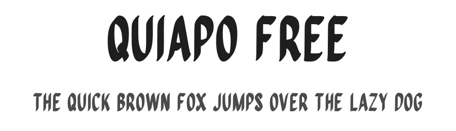 Quiapo Free by Aaron Amar — Script Handwritten Font
