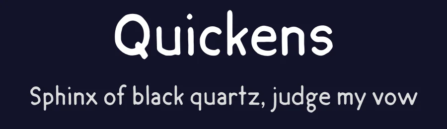 Quickens by Graphic Goods — Script Handwritten Font — thumbnail 2