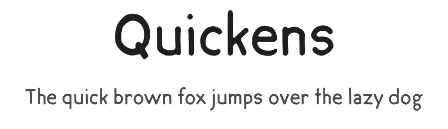 Quickens by Graphic Goods β Script Handwritten Font