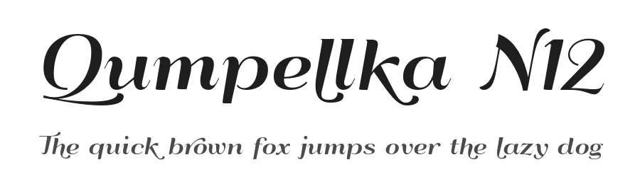 Qumpellka N12 by gluk (gluksza@wp.pl) — Script Handwritten Font