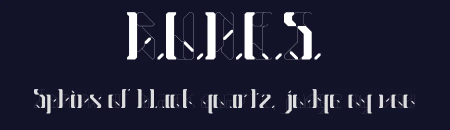 R.U.N.E.S. — Display Font — thumbnail 2