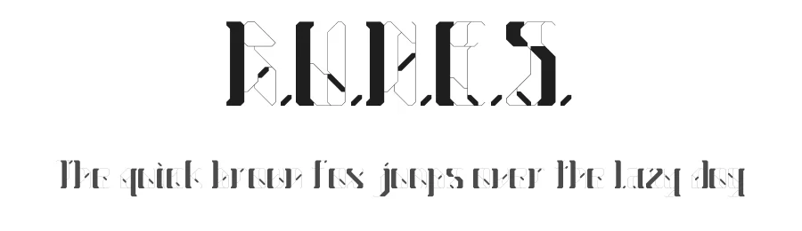 R.U.N.E.S. — Display Font