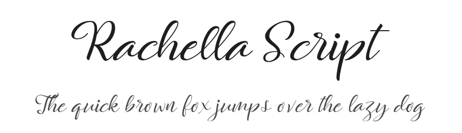 Rachella Script by Ianmikraz β Script Handwritten Font