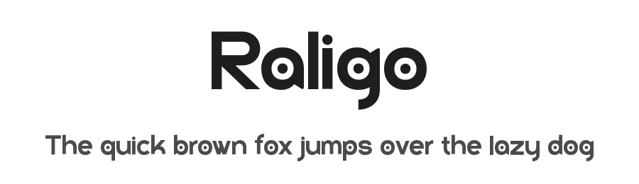 Raligo by Jamaludin Ahmad Sahestya Dharma — Sans Serif Font
