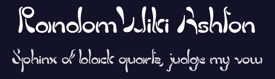RandomWiki Ashton by Adèle Laurent — Script Handwritten Font — thumbnail 2