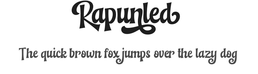 Rapunled by Lettersweet — Script Handwritten Font