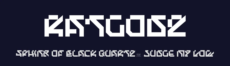 Ratgodz by Fontsiunary — Display Font — thumbnail 2