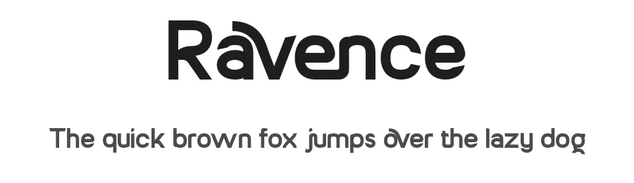 Ravence by NDNL Studio — Sans Serif Font