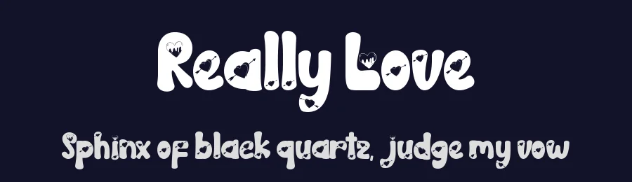 Really Love by Selvia Design 2023 (Selvia Cahya Kusuma Devi) — Script Handwritten Font — thumbnail 2