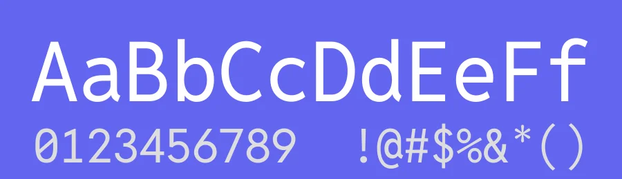 Reddit Mono by Stephen Hutchings — Sans Serif Font — thumbnail 3