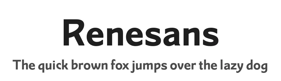 Renesans by Anna Wieluńska | Borys Kosmynka — Sans Serif Font