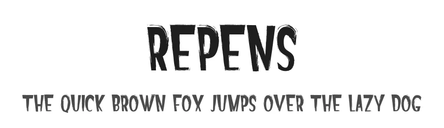 Repens by iordanis passas β Script Handwritten Font