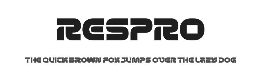 Respro by Limitype Foundry — Display Font