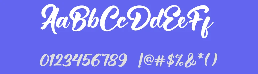 Retrofest Script — Script Handwritten Font — thumbnail 3
